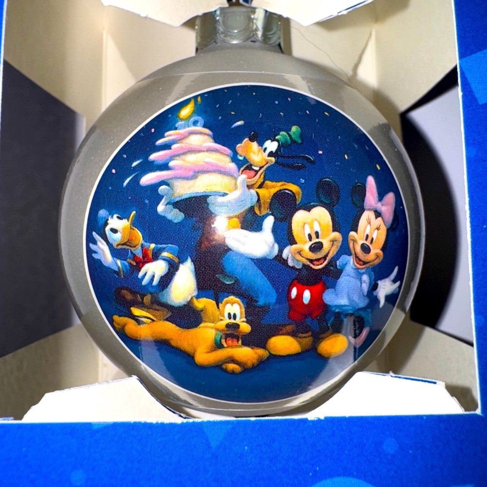 Vintage Disney Store 10th Anniversary 1997 A Decade of Dreams Ornament